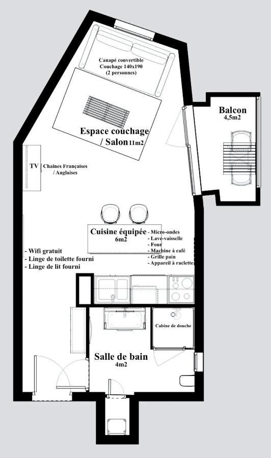 Studio Primeveres - Centre Village - Aravistour Saint-Jean-de-Sixt Luaran gambar