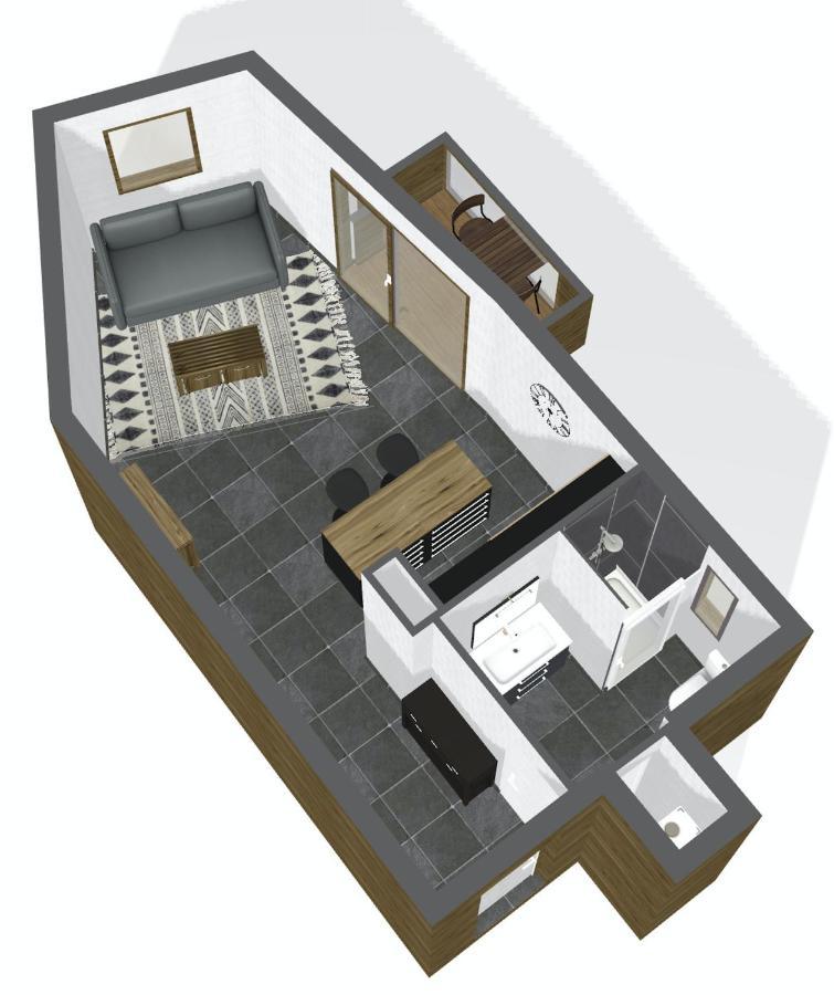 Studio Primeveres - Centre Village - Aravistour Saint-Jean-de-Sixt Luaran gambar